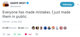 @Kanye West - "Everyone Has Made Mistakes"