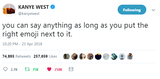 @Kanye West - "The Right Emoji"