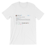 @realDonaldTrump Retweet - "Thank you Kanye"